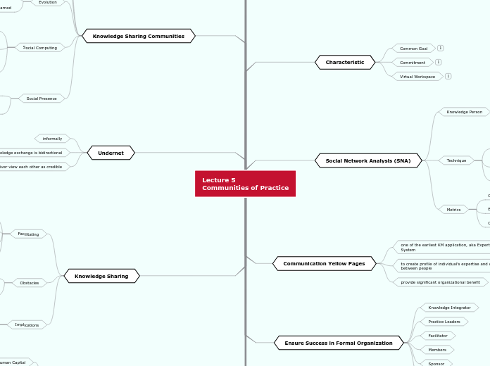 Lecture 5 Communities of Pratice