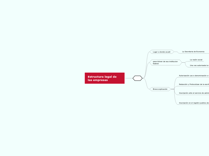 Estructura legal de las empresas