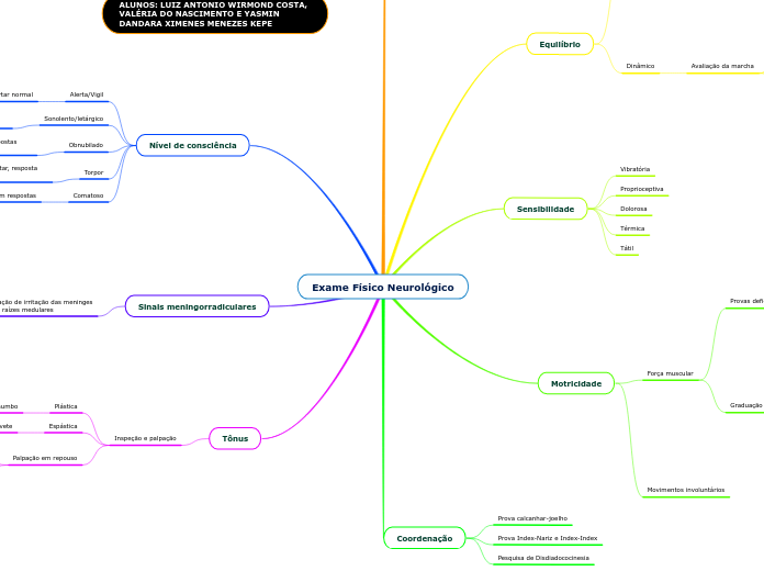 Exame Físico Neurológico