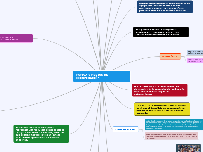 FATIGA Y MEDIOS DE RECUPERACIÓN