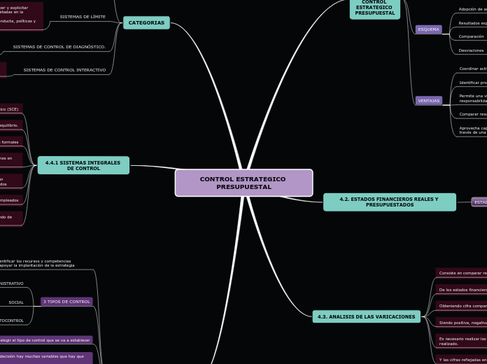 CONTROL ESTRATEGICO PRESUPUESTAL