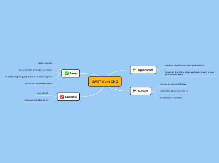 SWOT d'une ONG