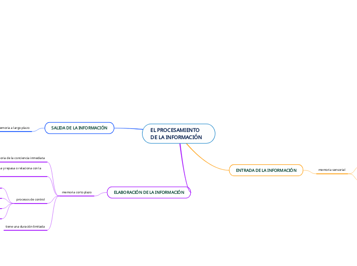 EL PROCESAMIENTO DE LA INFORMACIÓN