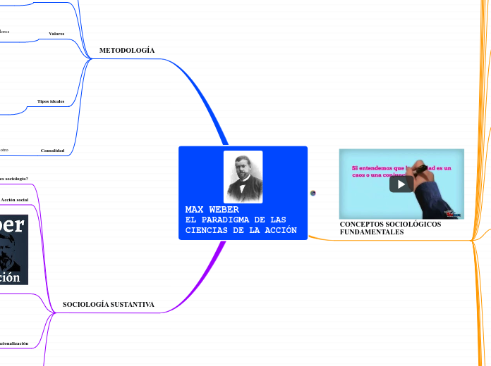 MAX WEBER                                                               EL PARADIGMA DE LAS CIENCIAS DE LA ACCIÓN