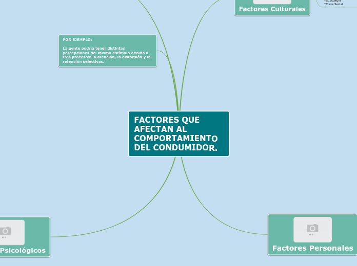 FACTORES QUE AFECTAN AL COMPORTAMIENTO ...- Mapa Mental