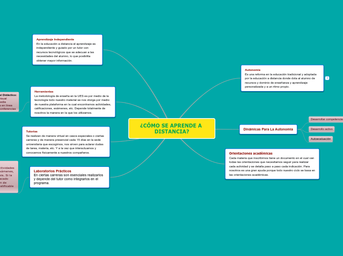 ¿CÓMO SE APRENDE A DISTANCIA?