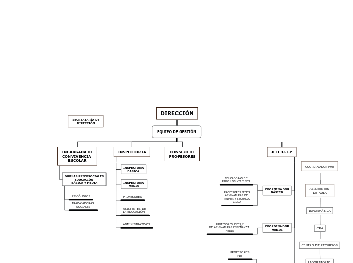 EQUIPO DE GESTIÓN - Mapa Mental