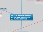 Stili di apprendimento e Strategie didattiche per nativi digitali