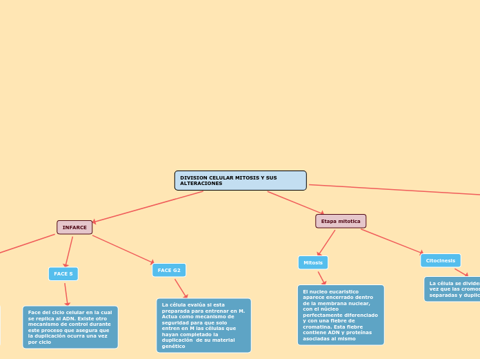 DIVISION CELULAR MITOSIS Y SUS ALTERACIONES