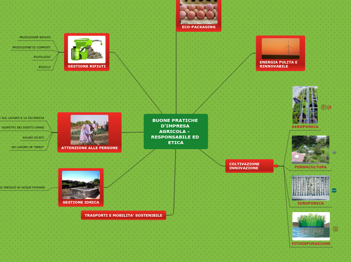 BUONE PRATICHE D'IMPRESA AGRICOLA -  RESPONSABILE ED ETICA