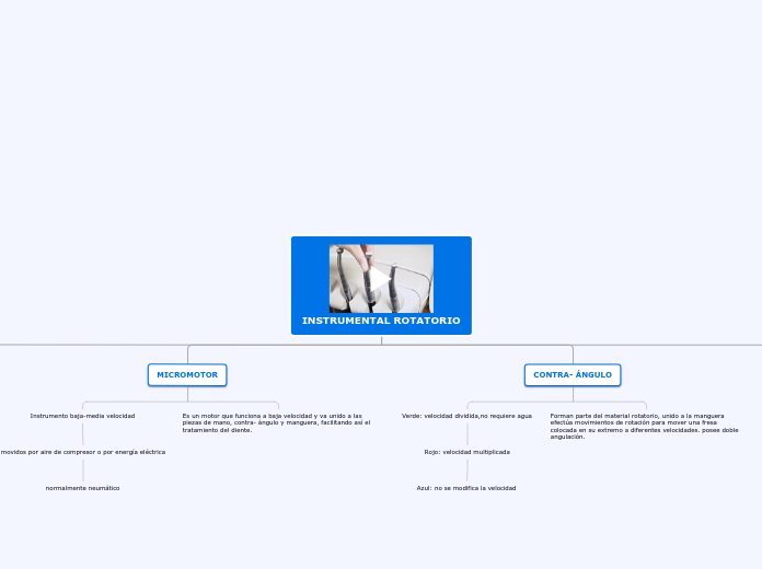 INSTRUMENTAL ROTATORIO - Mapa Mental