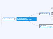 Methods of food preservation(using heat)