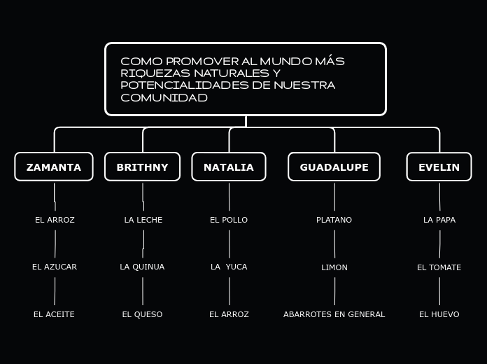 COMO PROMOVER AL MUNDO MÁS RIQUEZAS NATURALES Y POTENCIALIDADES DE NUESTRA COMUNIDAD