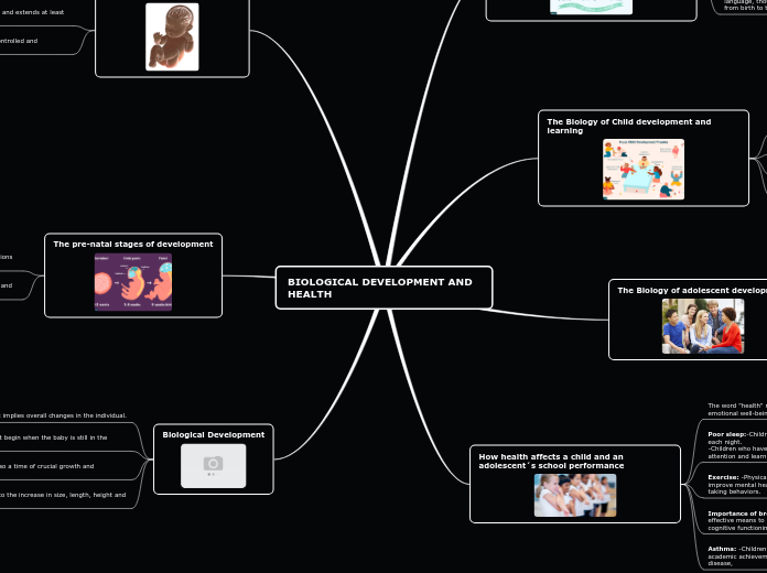 BIOLOGICAL DEVELOPMENT AND HEALTH