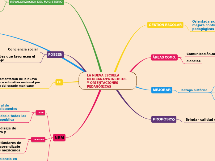 LA NUEVA ESCUELA MEXICANA:PRINCIPIOS Y ORIENTACIONES PEDAGÒGICAS