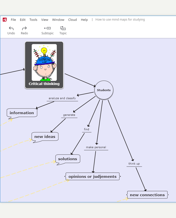 software de mapeo mental