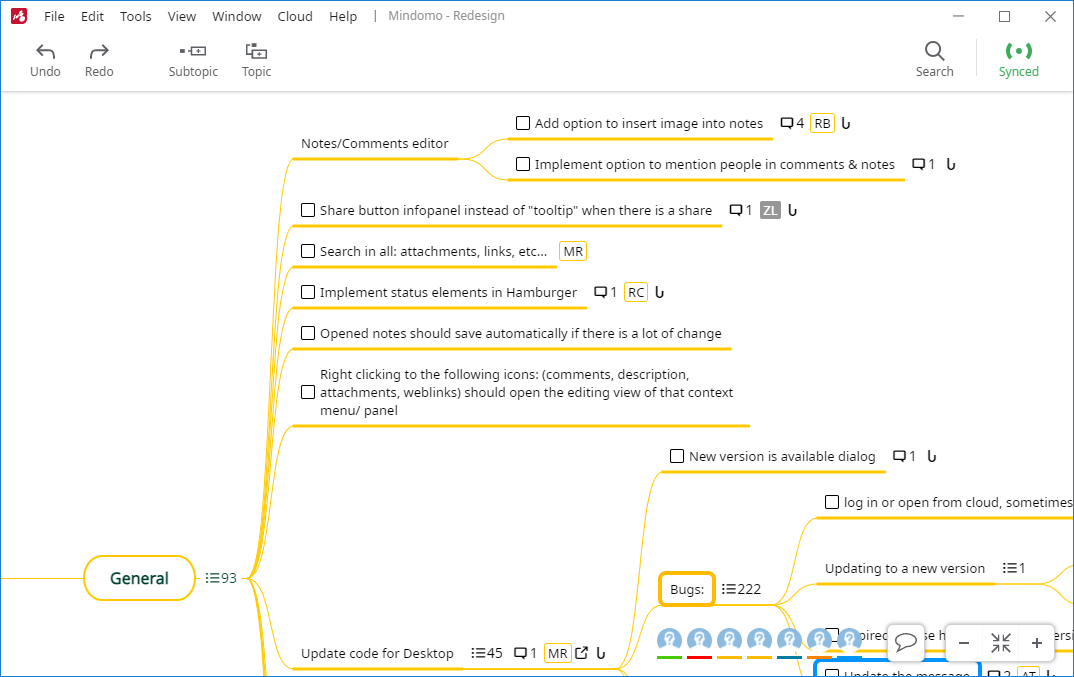 software de mapeo mental